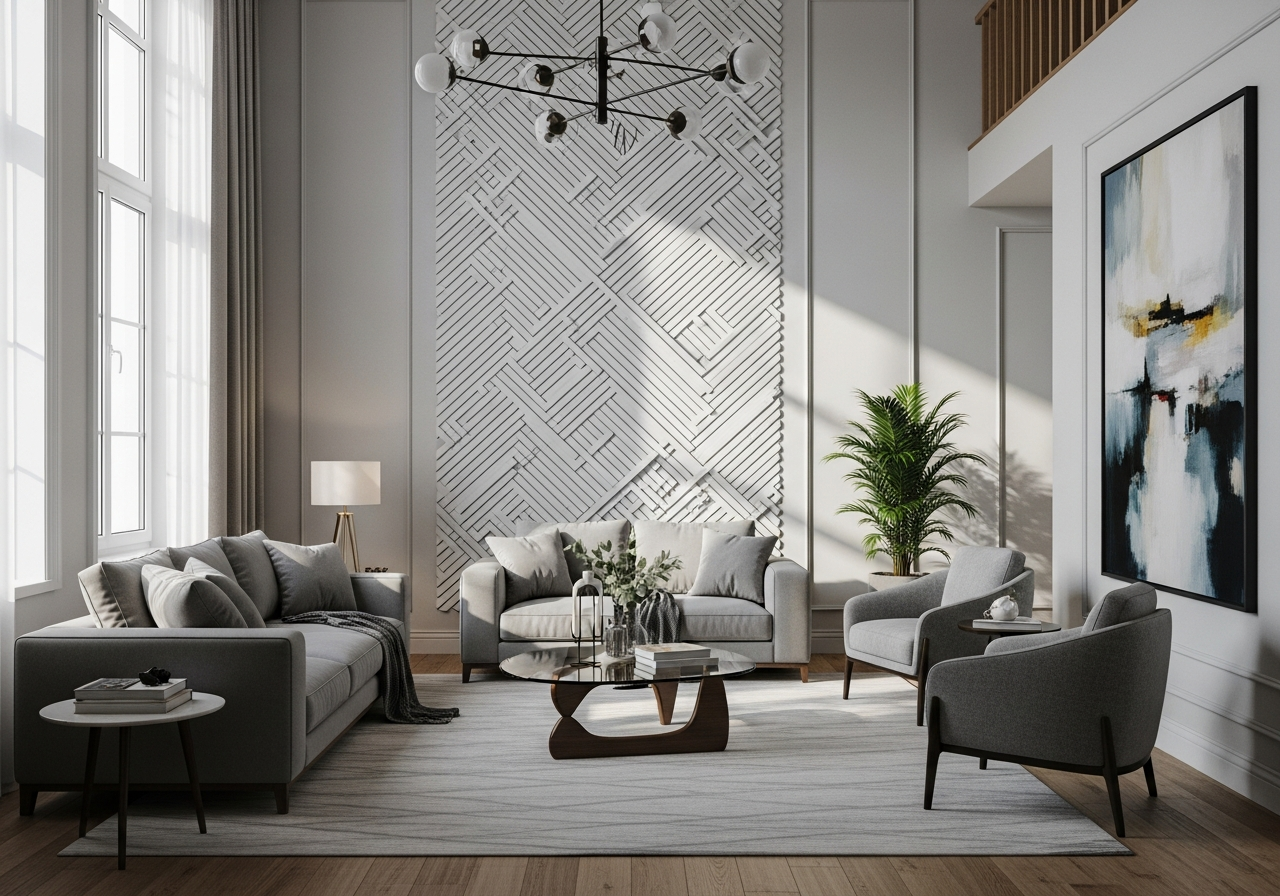 Декоративные деревянные панели на стене — DIY-проект