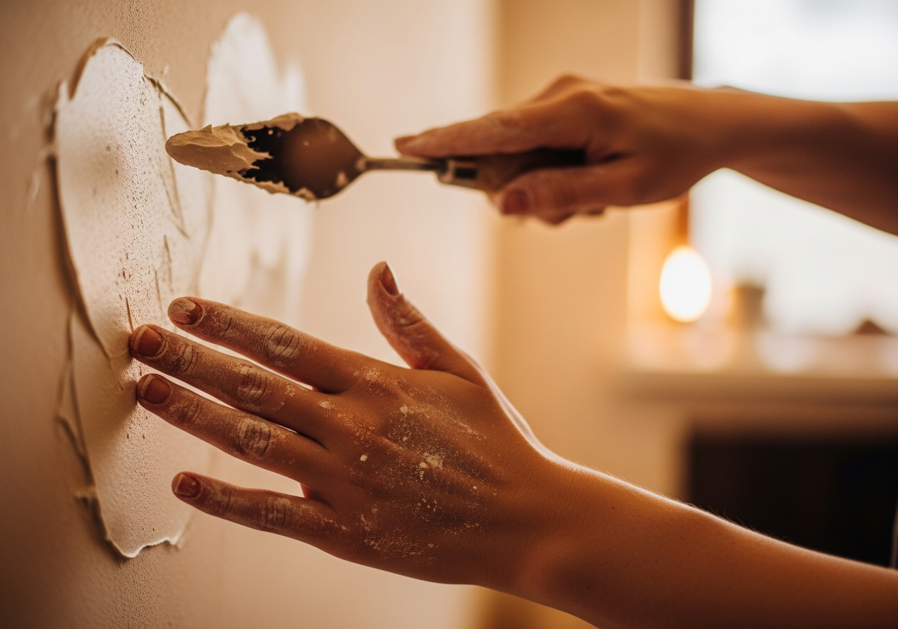 Декоративная штукатурка — нанесение текстуры своими руками